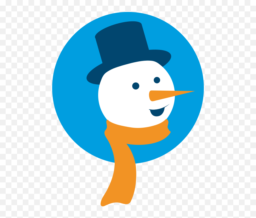 Snowman Head Face With Scarf Free Svg - Happy Emoji,Scarf Emoji