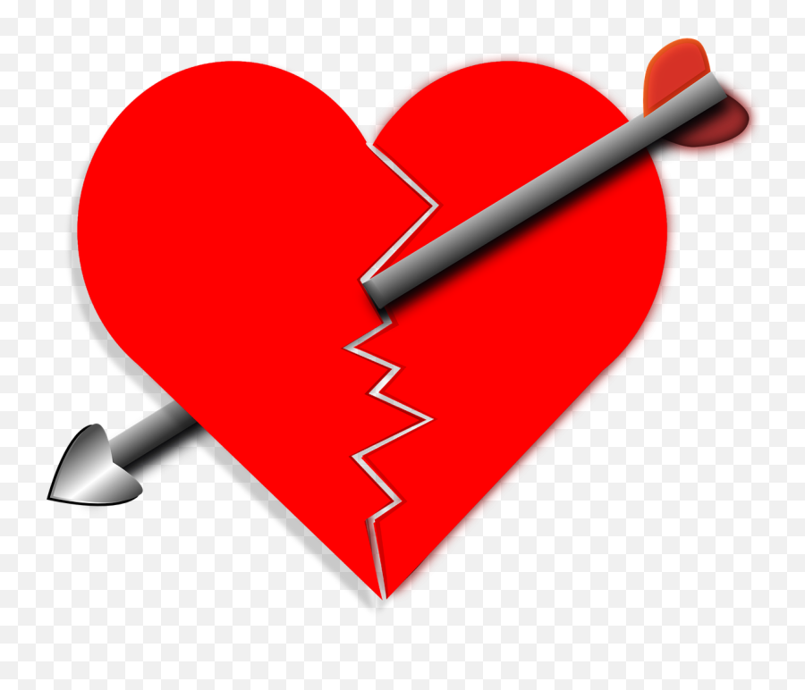 Heart Broken Broken Heart Love Valentine - Love Heart Broken Emoji,Heart Emotion