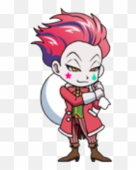 Hxh Hisohiso Hisoka Chibi Sticker - Emoji