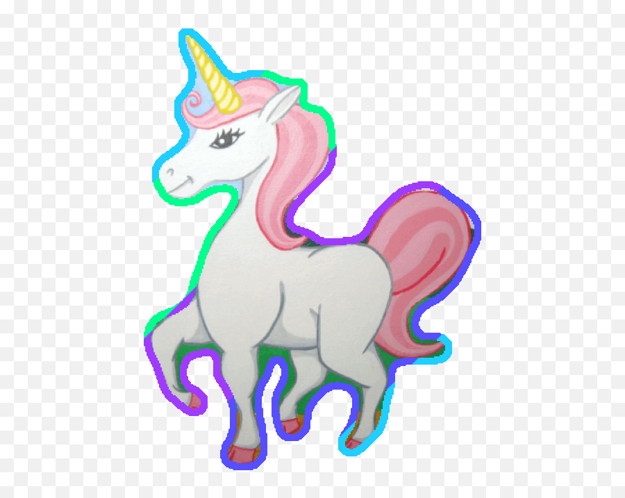 Animated Unicorn Images - Animated Picture Of Unicorn Emoji,Unicorn Emoji Android
