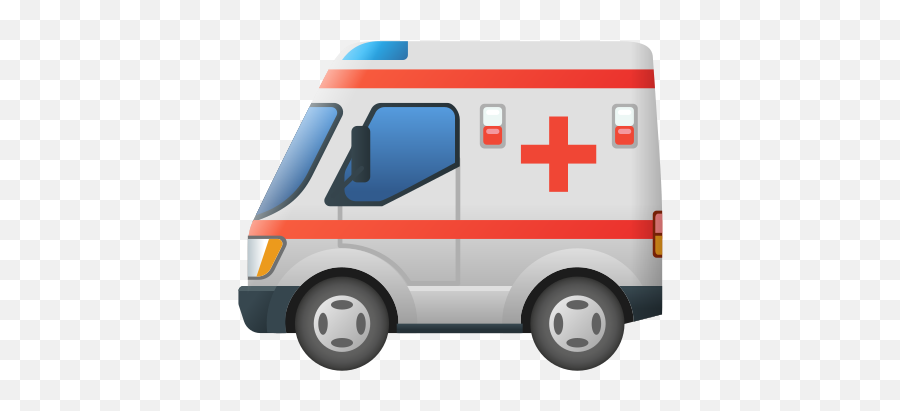 Ambulance Emoji Icon - Ambulance,Van Emoji