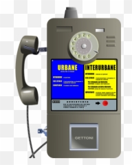 Public Telephone In Italy Vector Image - Vendita Telefono A Gettoni Sip Emoji,Iphone 5s Emojis