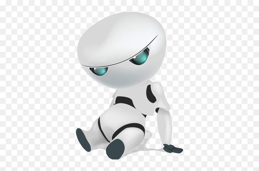 Sad Robot Sh Icon In Png Ico Or Icns - Robot Png Transparent Emoji,Robot Emoticons