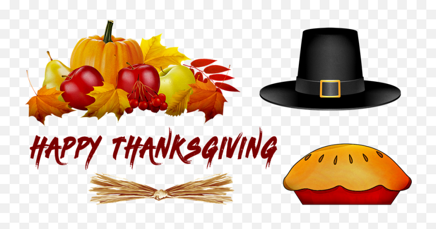 Happy Thanksgiving Pumpkin Pilgrim - Thanksgiving Pray Transparent Background Emoji,Pumpkin Pie Emoji