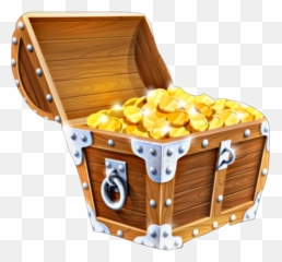Chest Treasure Gold Gold Coins Coins - Pirate Treasure Box Png Emoji,Coins Emoji