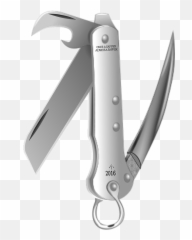 Knife Can Opener Army - Faca Com Abridor De Latas Emoji,Paper And Knife Emoji