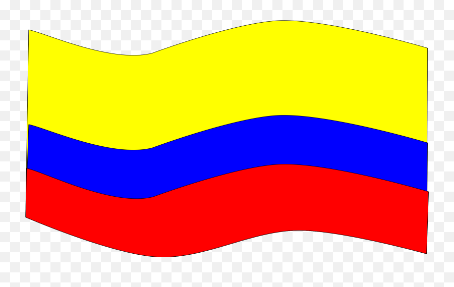 Library Of Bandera Colombia Clip Black - Bandera Colombia Transparent Emoji,Colombian Emoji