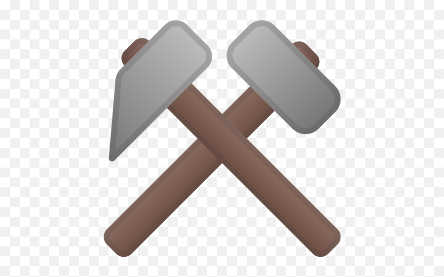 Hammer And Pick Emoji - Hammers Emoji,Pick Emoji