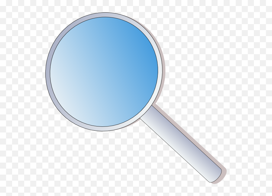Cartoon Magnifying Glass Clipart - Magnifier Tool In Paint Emoji,Magnify Glass Emoji