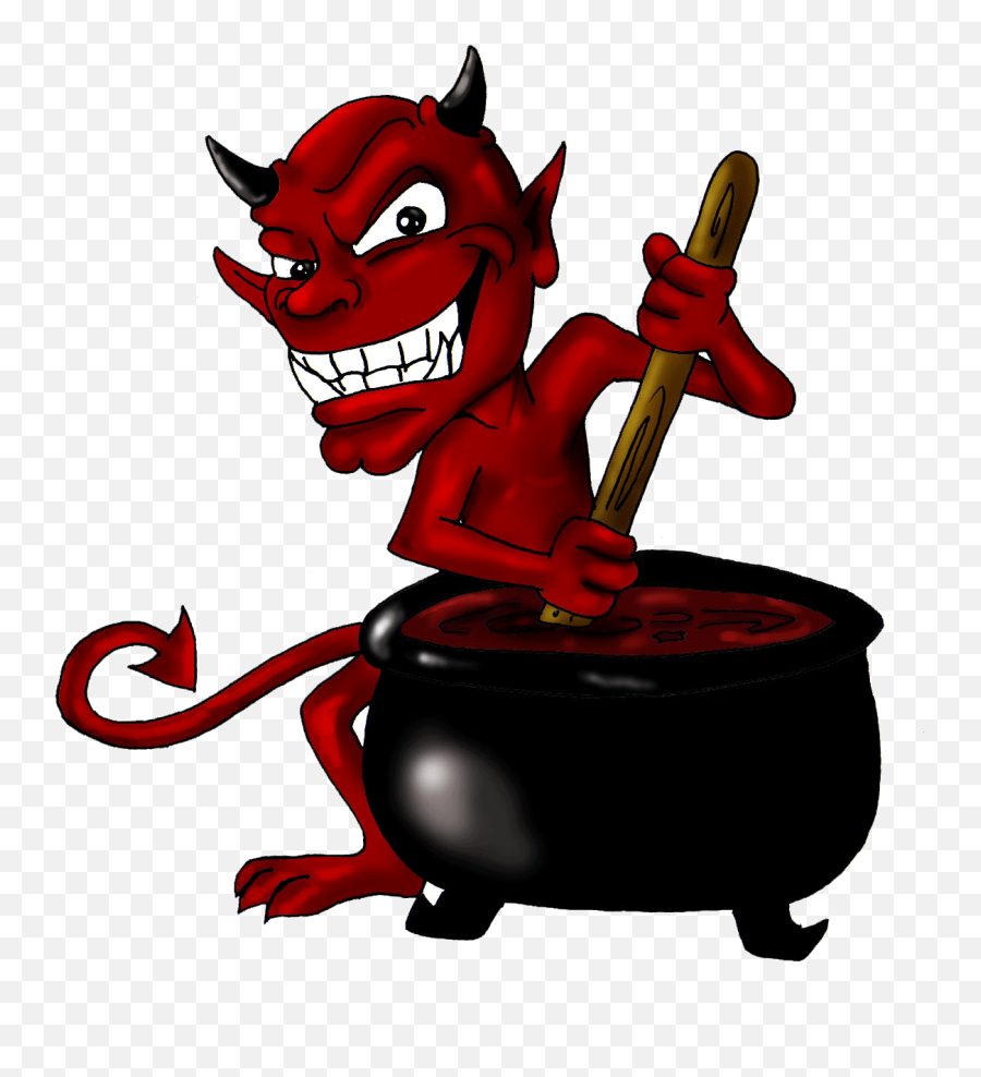The Devil Made Me Do - Someone Stirring The Pot Emoji,Satan Emoji