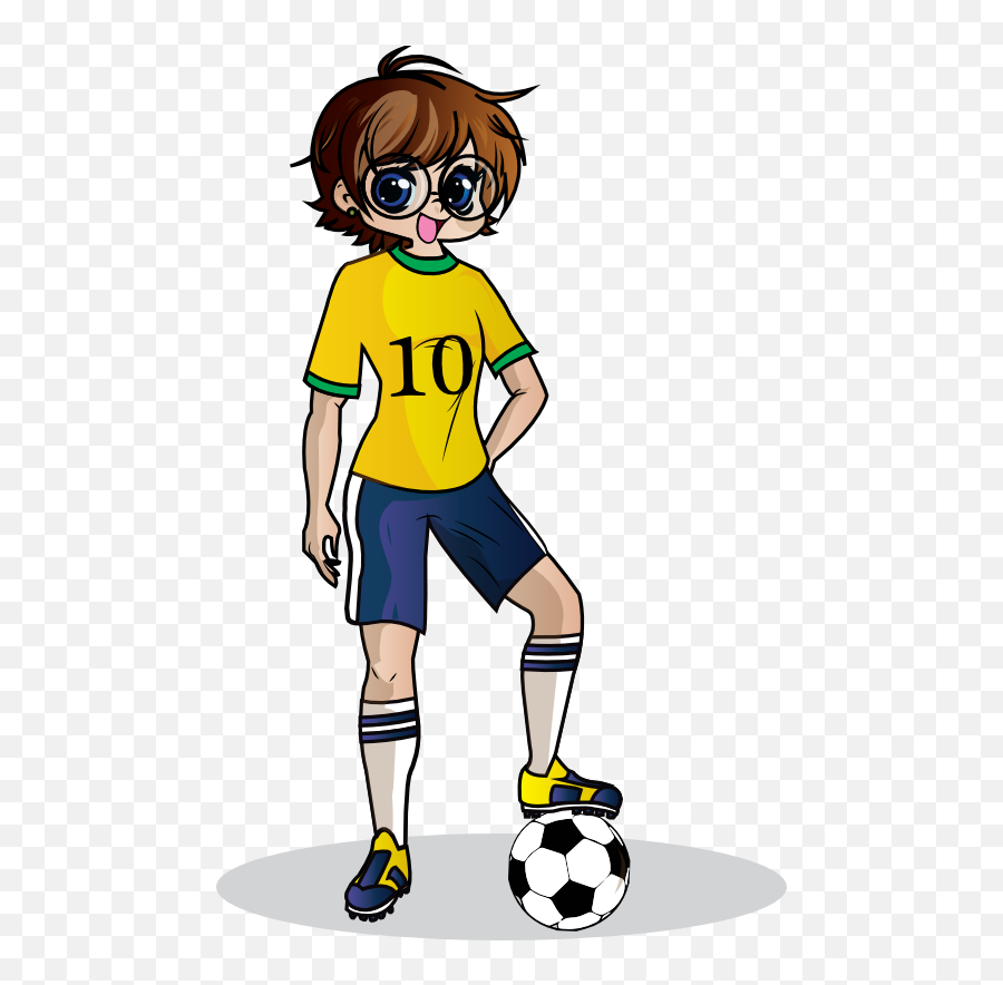 Royalty Free Public Domain Clipart - Brazil Ball Clip Art Emoji,Soccer Ball Emoticons