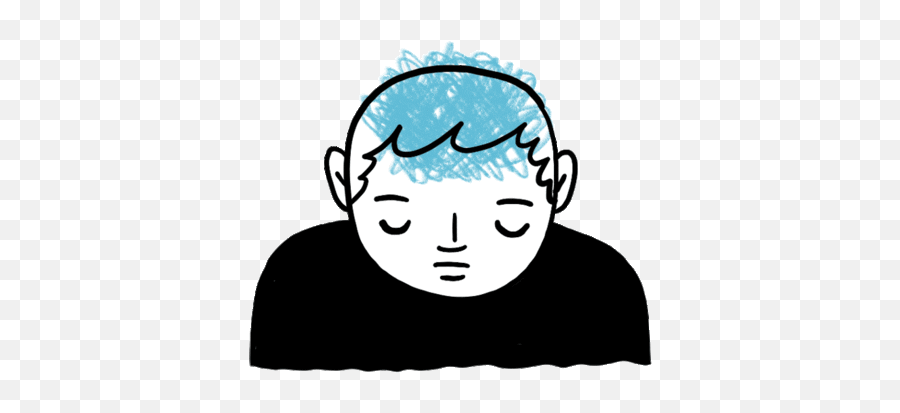 Guy Feeling Down Transpareetn Background - Bad Mental Health Clipart Emoji,Black Guy Emoji
