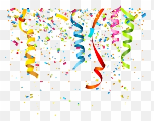 Celebration Clipart Transparent Background - Confetti Png Emoji
