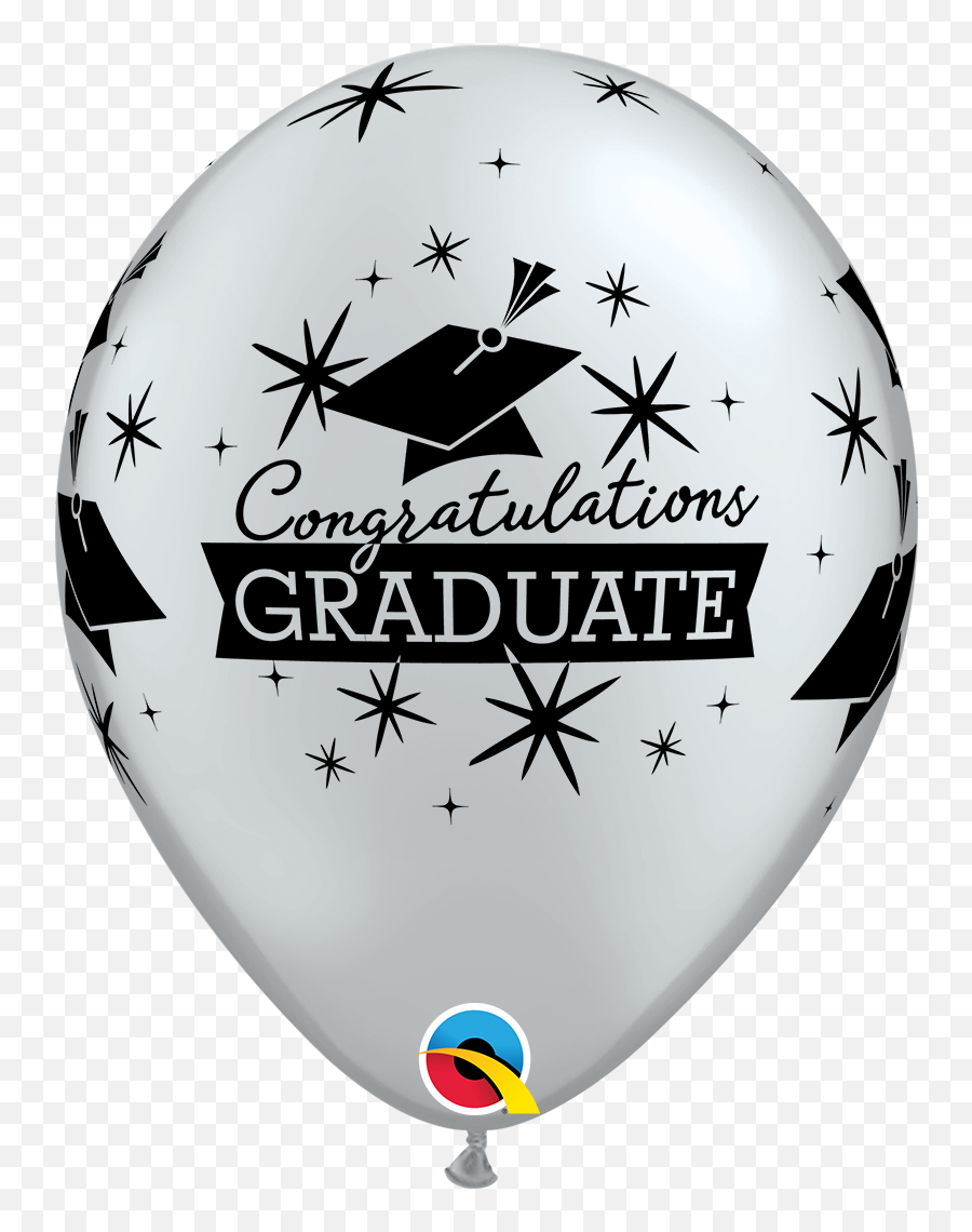 Gold And Silver Graduation U2014 Gifts And Party - Balon Congrats Graduation Latex Emoji,Graduate Emoji