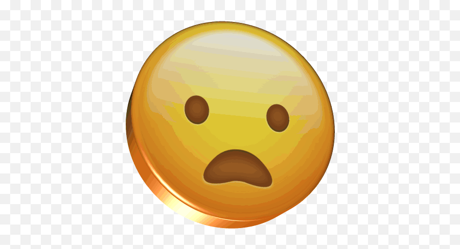 Emoji Wow Gif - Smiley,Stunned Emoji