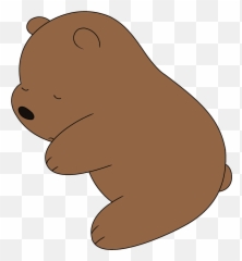 Bear Nose Png Picture - We Bare Bears Grizzly Kid Emoji,Care Bear Emoji