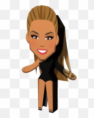 Beyonce Png - Cartoon Emoji