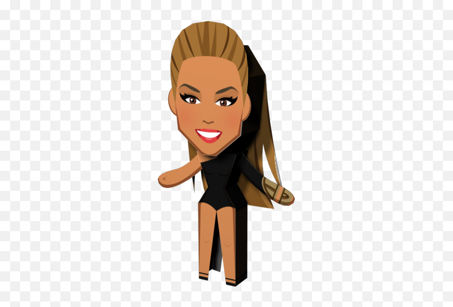 Beyonce Png - Cartoon Emoji,Single Ladies Emoji