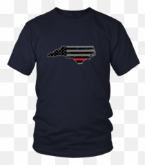 North Carolina Firefighter Thin Red Line Jiu jitsu - I M Human Not Virus Shirt Emoji