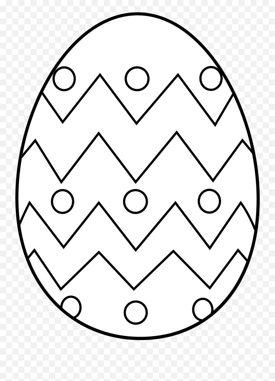 Free Egg Free Clipart For Easter Eggs Collection - Clipartix Easter Egg Outline Emoji,Bunny Egg Emoji