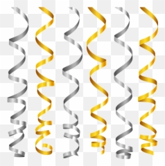 party streamers Sticker by J - Ribbons Png Emoji