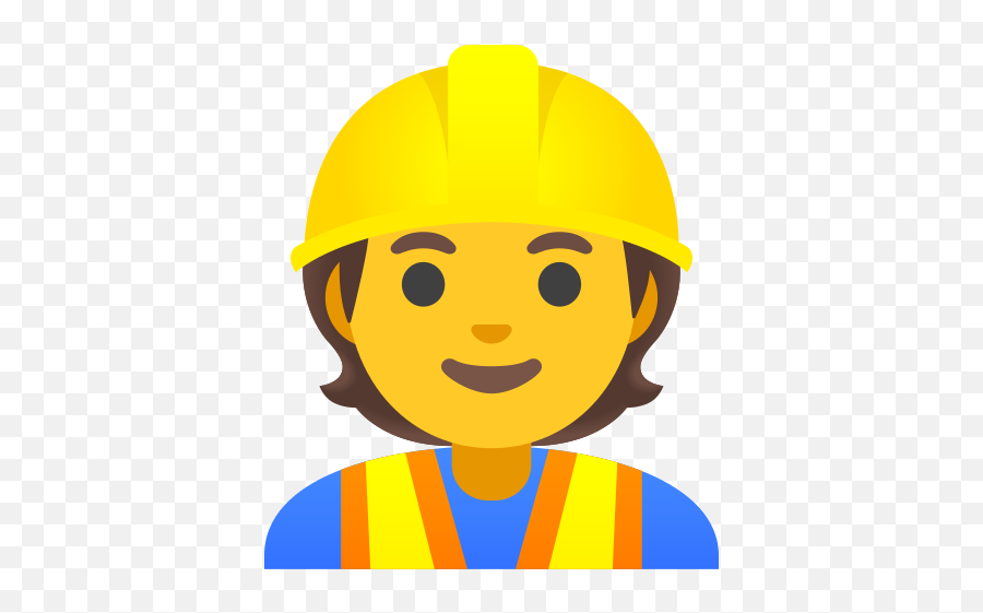 Construction Worker Emoji - Lady Construction Worker Clipart,Animated Rolling Eyes Emoji