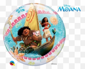 Disney Moana And Maui Bubbles Balloon - Moana 2016 Movie Poster Emoji,Moana Emoji