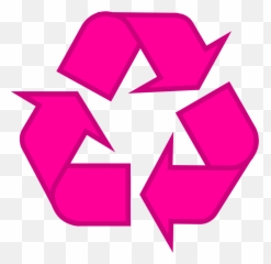 Recycling Symbol - Download the Original Recycle Logo Eco Friendly White Emoji
