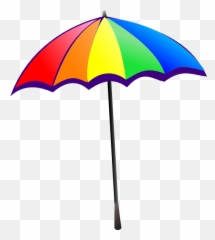 Umbrella Clip Art Free Free Clipart - Beach Umbrella Clip Art Emoji,Umbrella And Sun Emoji