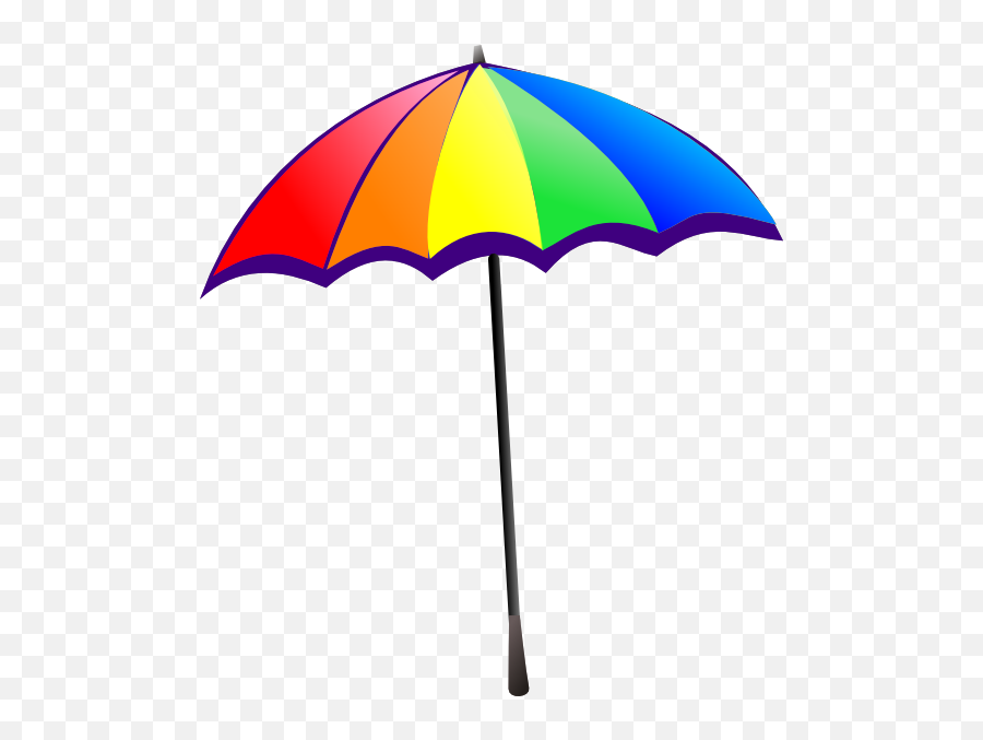 Umbrella Clip Art Free Free Clipart - Beach Umbrella Clip Art Emoji,Umbrella And Sun Emoji