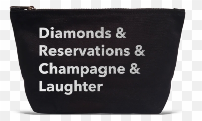 La Trading Co - Dress Like Coco Live Like Jackie Pouch Emoji,Diamonds Emoji