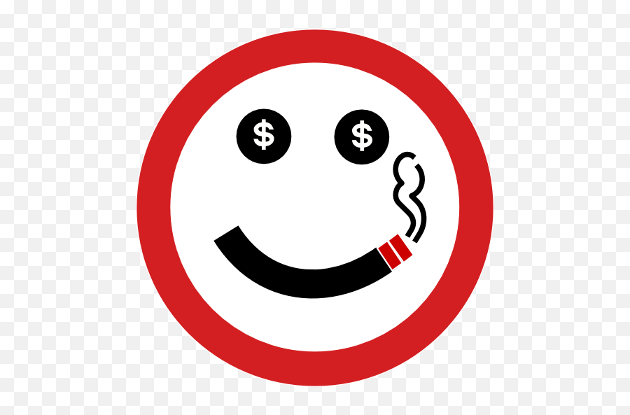 Get Rich Or Die Smoking - Do Not Sign Clip Art Emoji,Smoking Emoticon