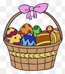 How To Draw An Easter Basket - Easter Basket Easy Drawing Emoji,Easter Basket Emoji