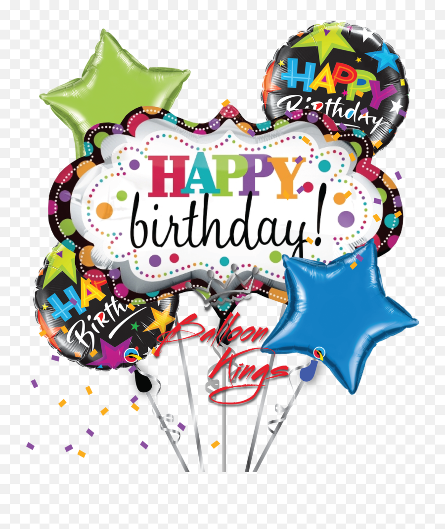 Happy Birthday Marquee Bouquet - Happy Birthday Party End Emoji,Happy Birthday Emoji For Facebook
