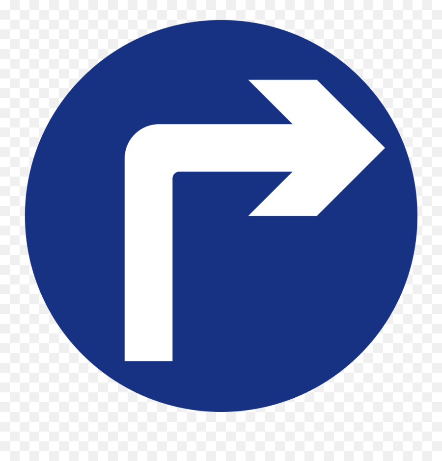 Mauritius Road Signs - Road Sign Turn Right Emoji,Emoji Comparison