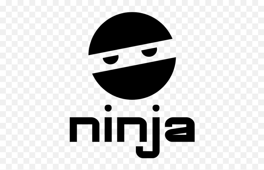 Ninja Logo - Transparent Ninja Logo Png Emoji,Emoticon Symbols