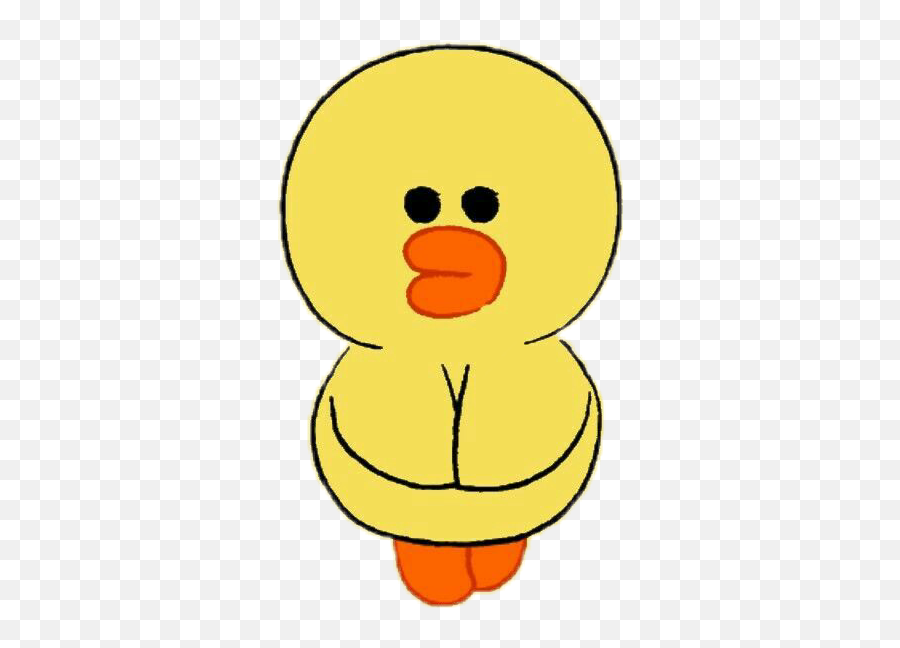 Yellow Duck Line Yellowduck - Clip Art Emoji,Yellow Duck Emoji