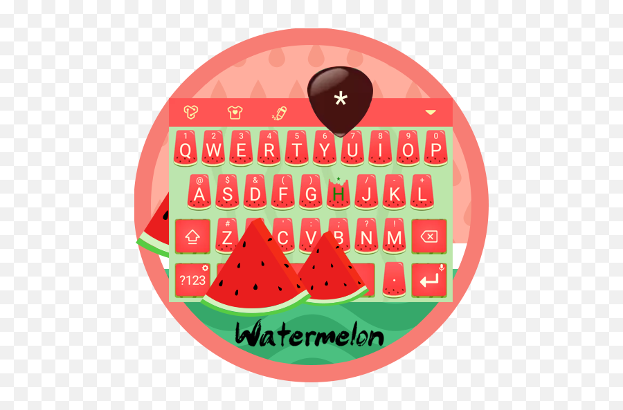 Sweetie Watermelon Keyboard - Clip Art Emoji,Watermelon Emojis