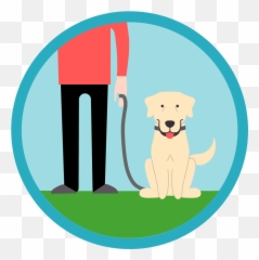 Dog Waving Goodbye Jpg Transparent - Walk Icon Emoji