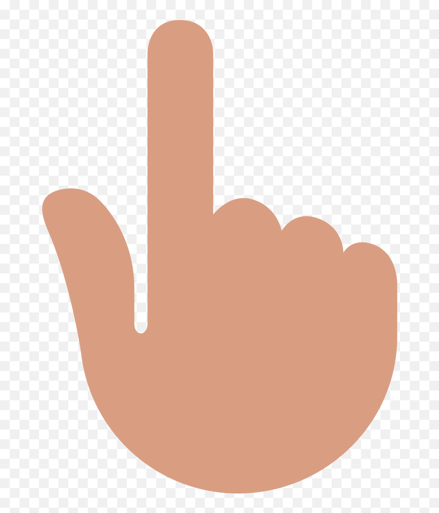 Twemoji 1f446 - Emoji Dedo Indicador,Finger Snap Emoji