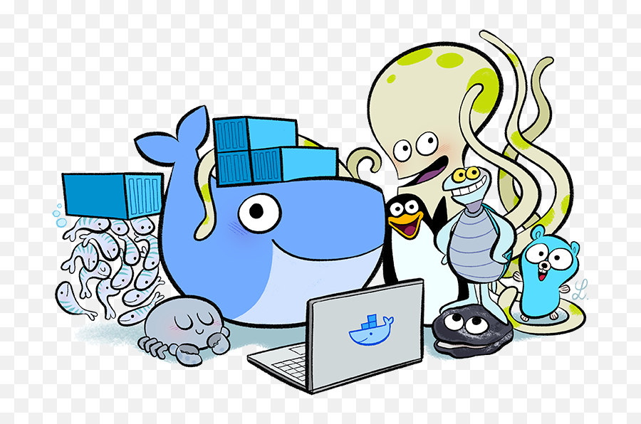 Everyday Hacks For Docker - By Docker Animals Emoji,Emoji Hacks