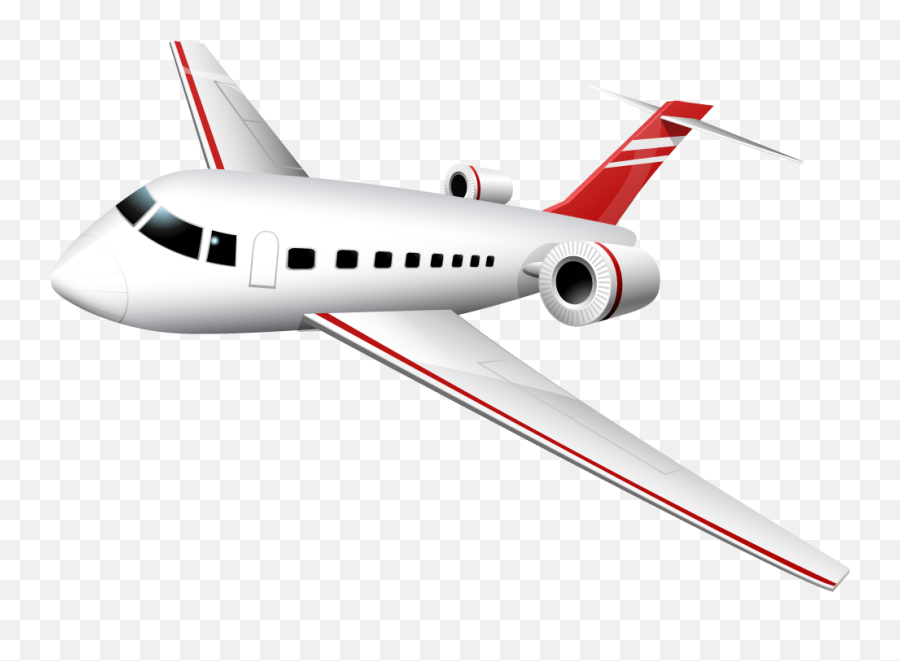 Cartoon Transparent Background Airplane Clipart - Transparent Background Airplane Png Cartoon Emoji,Plane Emoji Png