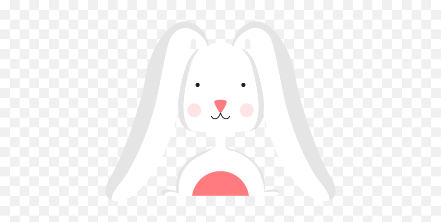 Bunny Easter Flat - Transparent Png U0026 Svg Vector File Coelho Da Pascoa Saindo Do Buraco Png Emoji,Bunny Girl Emoji