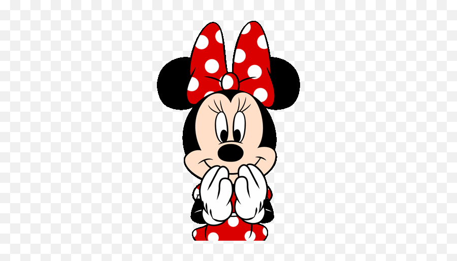 Lúcia No Pinterest - Cute Minnie Mouse Gif Emoji,Jiffpom Emoji