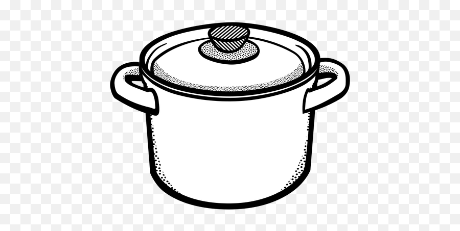 Food Pot - Pot Black And White Clipart Emoji,Honey Pot Emoji