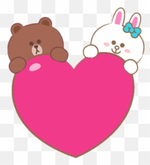 Cony Love Brown Heart - Day Brown Cony Emoji,Brown Heart Emoji