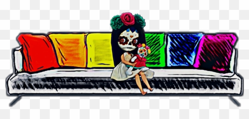 Sofa Sticker Challenge on PicsArt - Studio Couch Emoji