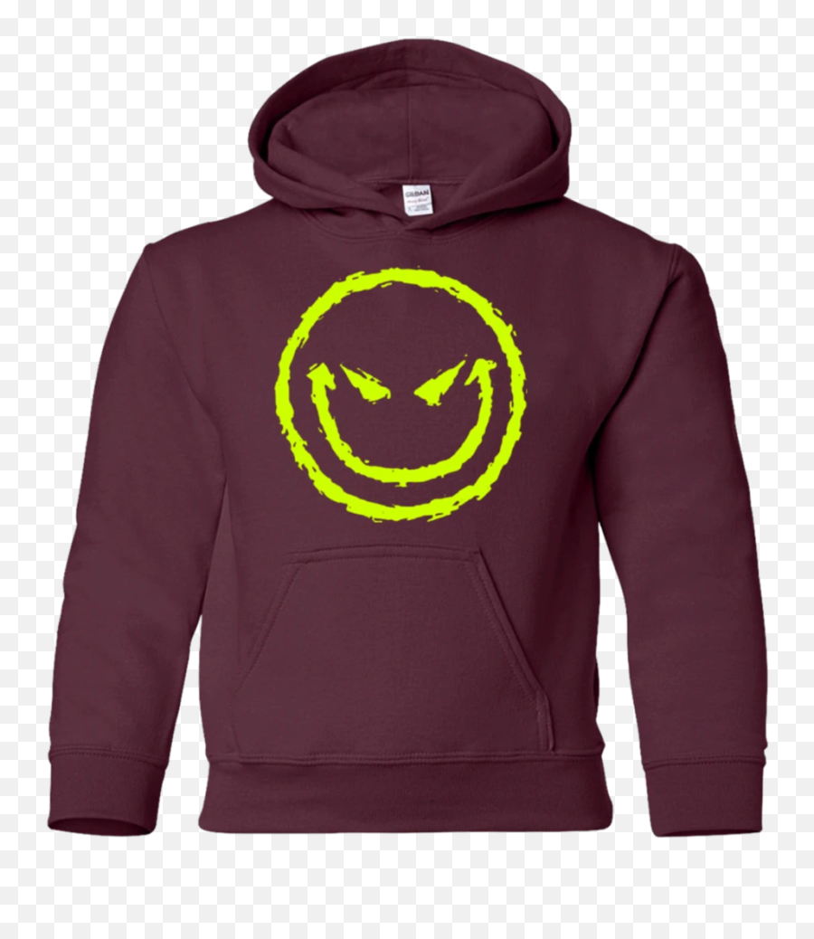 Evil Smiley Face Youth Ls Shirtsweatshirthoodie U2013 Teeever Emoji,Trademark Emoticon