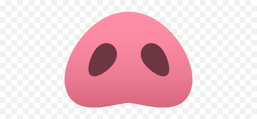 Emoji Pigs Nose To Wprock - Nariz De Cerdo Emoji,Nose Emoji