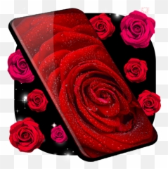 Red Rose Live Wallpaper Hq Background Changer - Mawar Merah Emoji,Red Flower Emoji